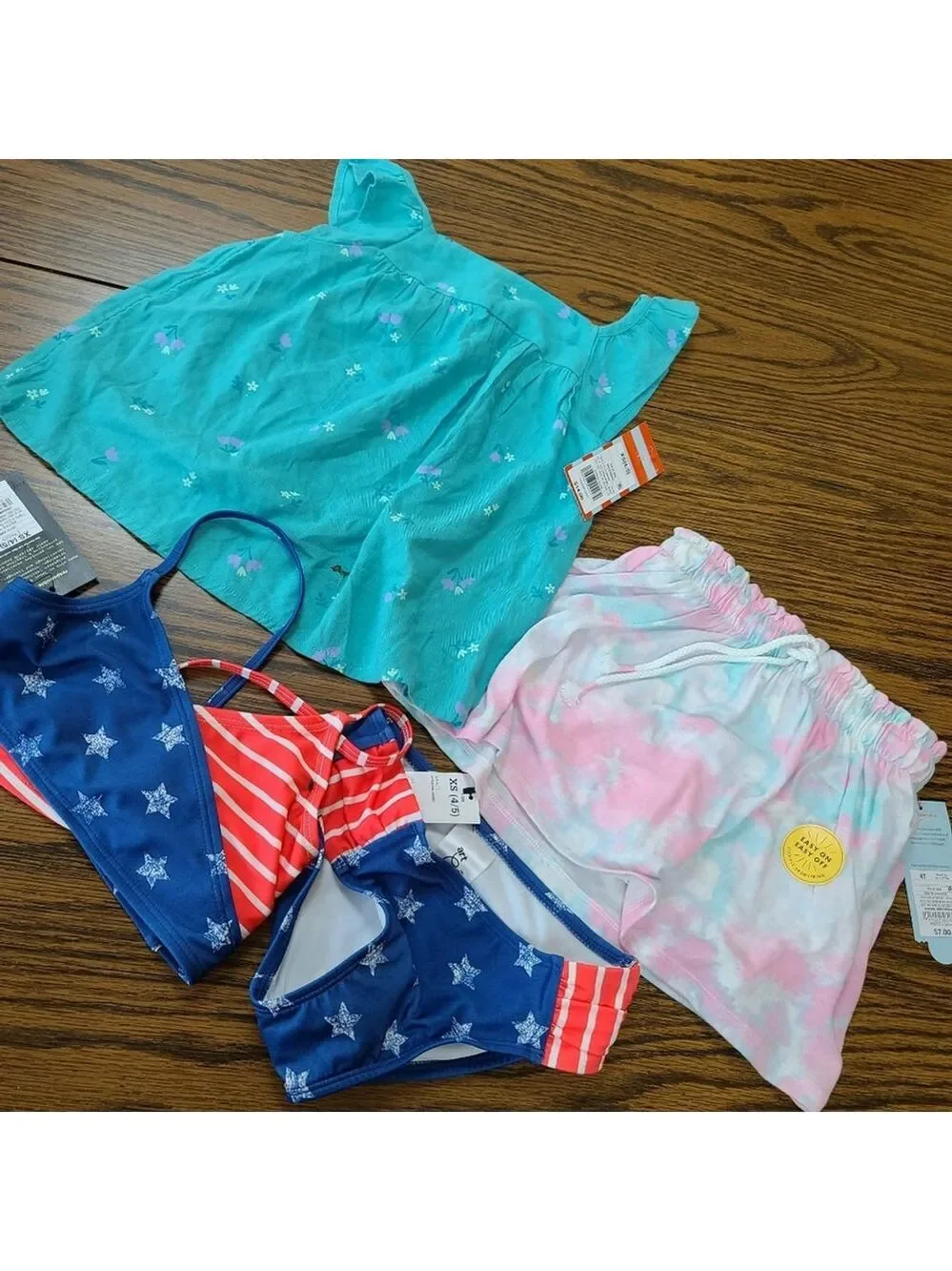Girls Summer Clothing Set by Cat & Jack & Art Class 4T/4/5